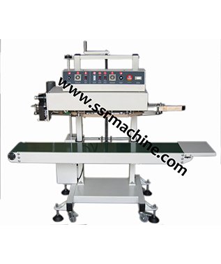  Vertical Continuous Feed Sealer With Ribbon Printing